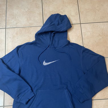 Sweat-shirt à capuche Nike Dior brodé 