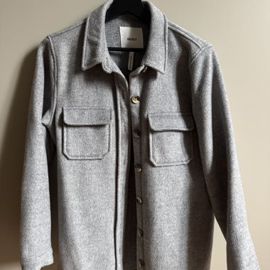 Giacca Overshirt Grigia