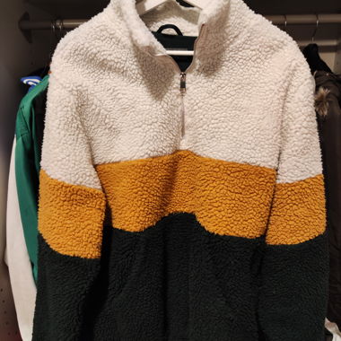 Pile 3/4 zip