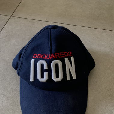 Casquette Daquared2 Bleu et rouge