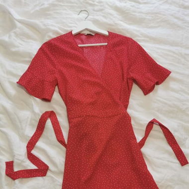 Red Polka Dot Dress