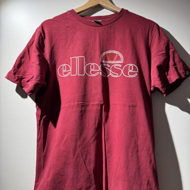 T-shirt ellesse bordeaux