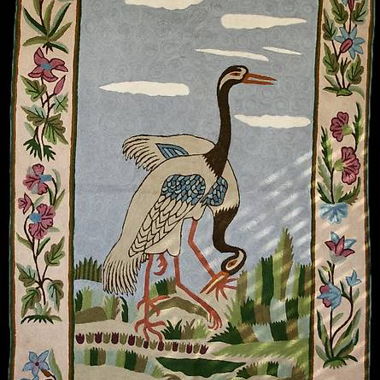 Arazzo in lana realizzato in Kashmir