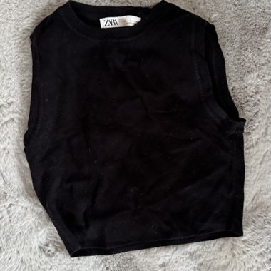Top nero ZARA