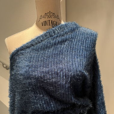 Pull laine avec poignée en foulard