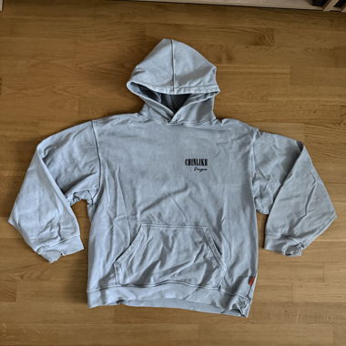Hoodie oversize gris "Chinlike" Saigon