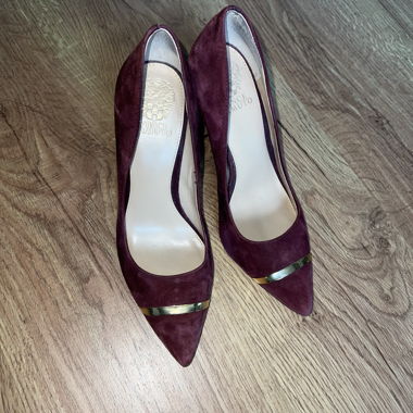 Décolleté in suede lilla/viola Vince Camuto 39