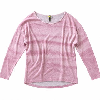 Pink long-sleeve top