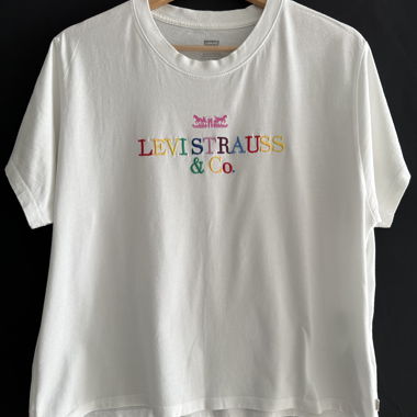 T-shirt Levi's con logo bianco S