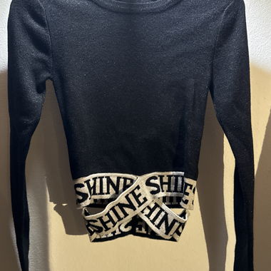 Longshirt con scritta