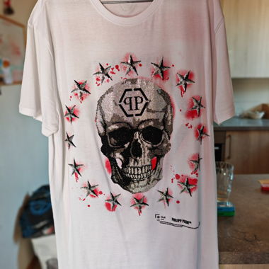 T-shirt Philipp Plein crâne
