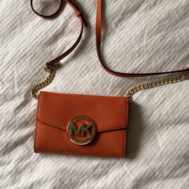 Borsa a tracolla Michael Kors arancione