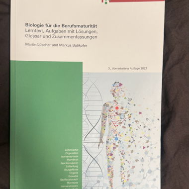 Manuel de biologie pour la maturité professionnelle
