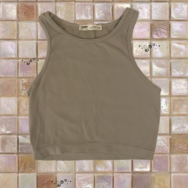 Haut Sporty, Beige