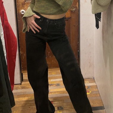 black jeans / schwarze jeans tall girls