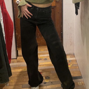 black jeans / schwarze jeans tall girls