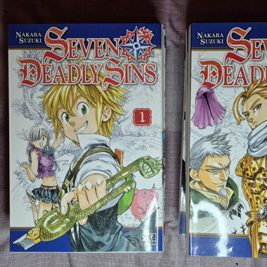 Mangas Seven Deadly Sins tomes 1 à 10