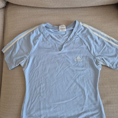 Light blue Adidas sport T-shirt