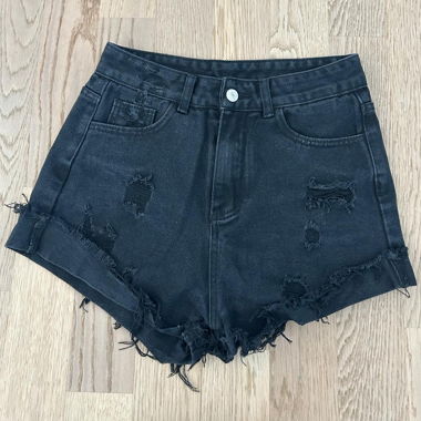Cool Black Jeans Shorts