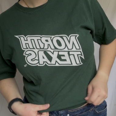 North Texas University, T-shirt ample