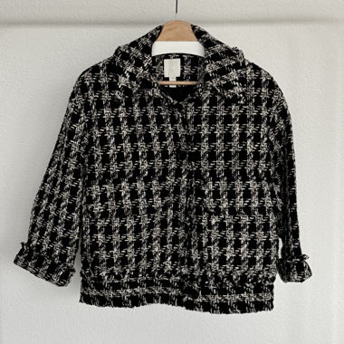 Veste H&M effet tweed – Taille XS