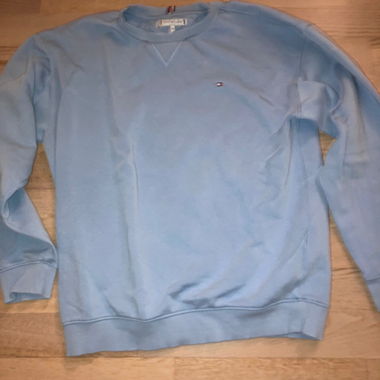 Felpa Tommy Hilfiger azzurro chiaro