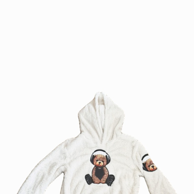 Teddy Hoodie Weich und Bequem