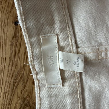 H&M White Jeans
