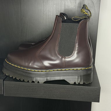 Bordeaux Dr. Martens Boots