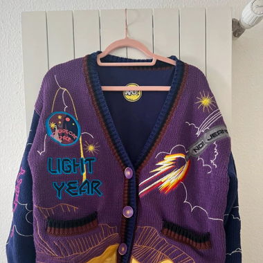 Pull cardigan No!Jeans galaxy
