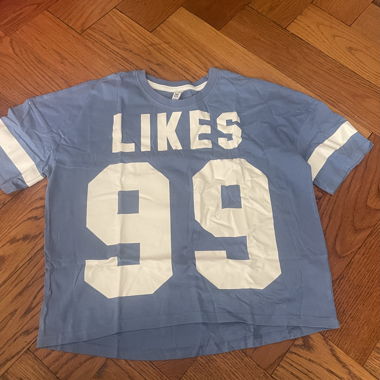Blaues 99 Shirt