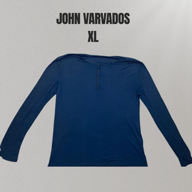 John Varvatos Henley Longsleeve XL