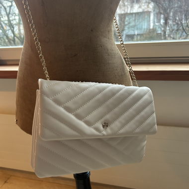 borsa crossbody bianca