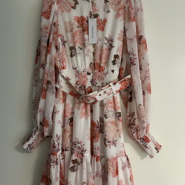 Robe fleurie « Peach Blossom »