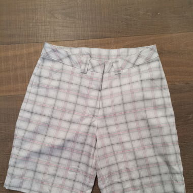 Pebble Beach Golfshorts Damen, Gr. 4 (36), kariert