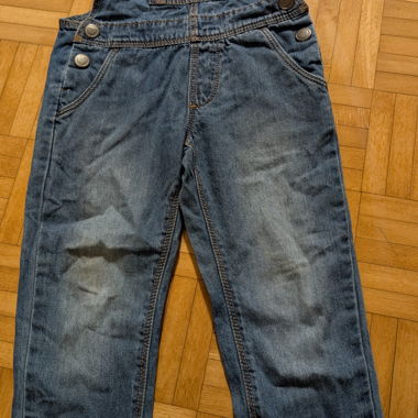 Salopette in jeans Dopodopo bambina tg. 98