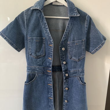 Denim Shirt Dress