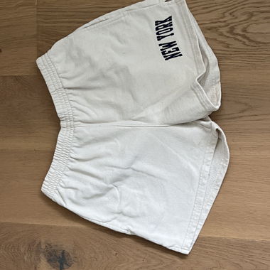 New York White Shorts