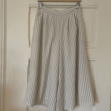 Pantalon ample rayé