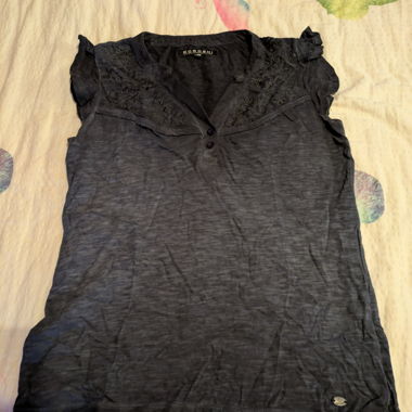 Damenbluse dunkelblau