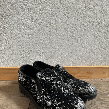 Cube - Schwarze Loafers