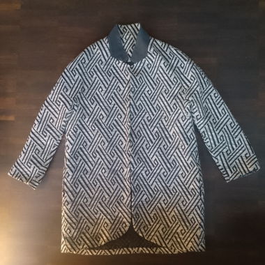 Musterblazer mit Kragen