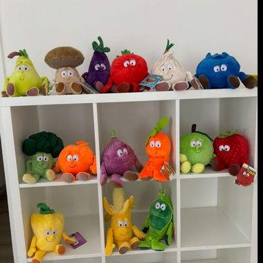 Peluche 15 pezzi nuovi con etichetta 