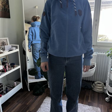 Veste à capuche Naketano bleue taille M