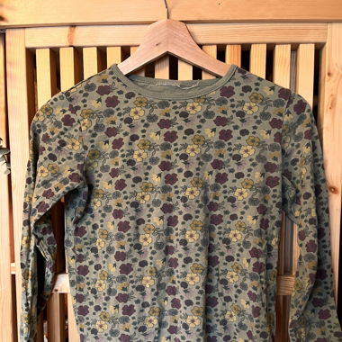 Blumen Pulli dünn