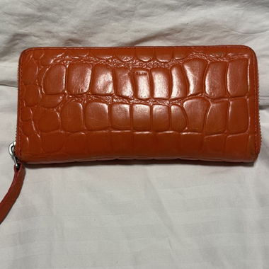 Liebeskind Orange Zip Wallet