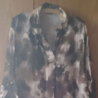 Kleid Viskose mit Seide