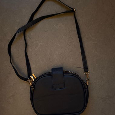 Sac bandoulière matelassé noir