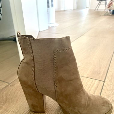 braune Stiefeletten Gr.37