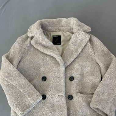 Pull&Bear flauschiger Teddymantel